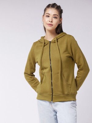 Miss Chase Full Sleeve Solid Women Sweatshirt