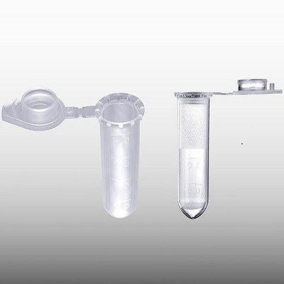 A1CARE 2 ml Rimmed Plastic Test Tube(10 cm 343.5 K Pack of 10)