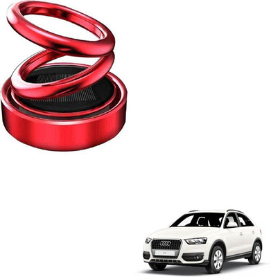 SEMAPHORE Sweet Odour Diffuser Car Solar Energy Rotating Car Perfume with Long Lasting Mixed Fragrance(Red) Compatible with Audi Q3(1 Units)