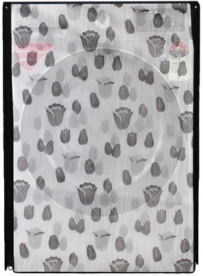 Nitasha Front Loading Washing Machine  Cover(Width: 59 cm, White, Gray)