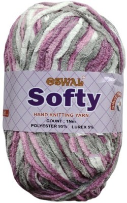 NTGS Oswal Blanket Softy Motu Thick Yarn (1 ball/150 Gram Each) Used with Knitting Needles, Crochet Needles Wool Yarn for Knitting (Multi) -Pack of 1(150 gm) Shade no.9