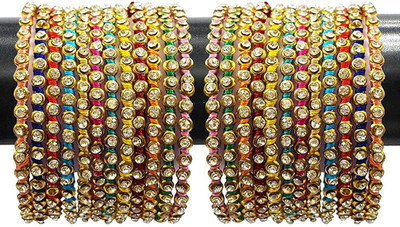 YouBella Alloy Bangle Set(Pack of 10)