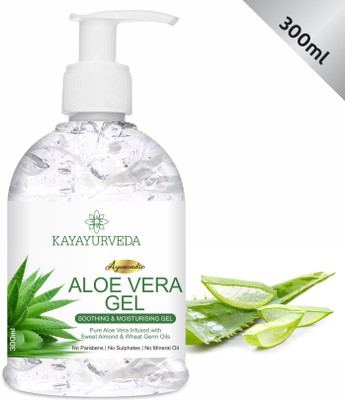 KAYAYURVEDA 100% Pure Aloe Vera Gel(300 ml)