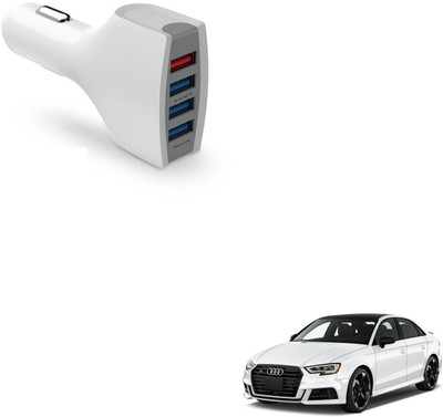 AuTO ADDiCT 21 W Turbo Car Charger(White, With USB Cable)