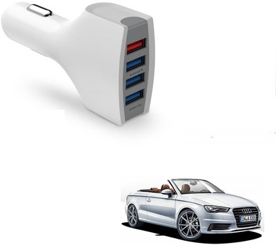 AuTO ADDiCT 21 W Turbo Car Charger(White, With USB Cable)