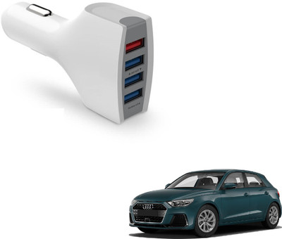 AuTO ADDiCT 21 W Turbo Car Charger(White, With USB Cable)