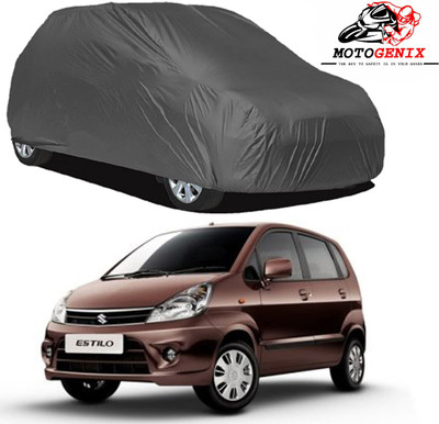 MOTOGENIX Car Cover For Maruti Suzuki Zen Estilo (Without Mirror Pockets)(Grey)