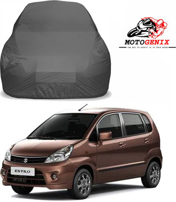MOTOGENIX Car Cover For Maruti Suzuki Zen Estilo (Without Mirror Pockets)(Grey)