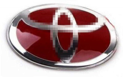 Cloudsale Emblem for Car(Red, Silver)