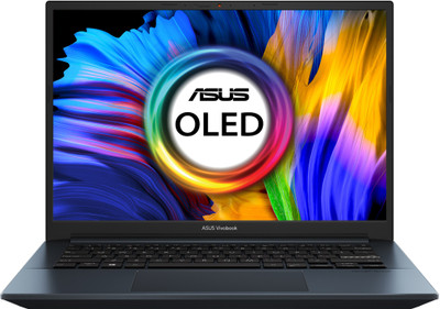 ASUS Vivobook Pro 14 OLED (2021) Core i5 11th Gen - (16 GB/512 GB SSD/Windows 10 Home/4 GB Graphics/NVIDIA GeForce RTX GTX 1650) K3400PH-KM029TS Gaming Laptop(14 Inch, Quiet Blue, 1.40 Kg, With MS Off