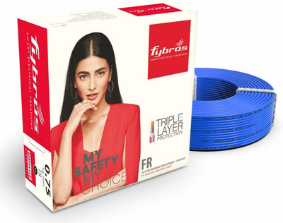Fybros FR 0.75 sq/mm Blue 90 m Wire(Blue)