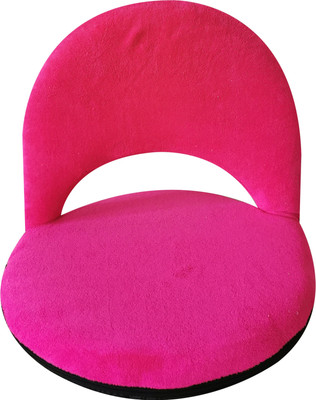 Furn Central Eassy-0131 Pink,Black Floor Chair deal from flipkart