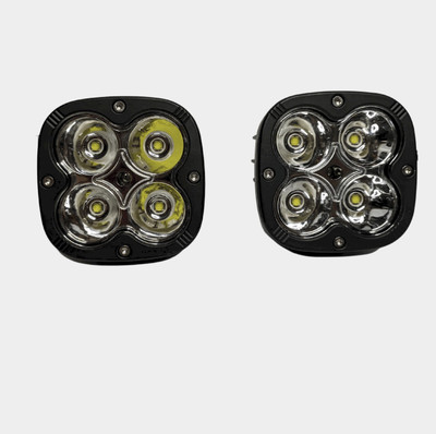 globe LED Fog Lamp Unit for Royal Enfield, Bajaj, Hero, Honda, KTM, TVS, Yamaha Universal For Car