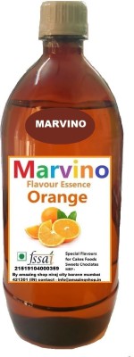 Marvino Orange Food Flavours Essence for Cakes Whipcream Fondant Sweets Ice-Creams Chocolates Flavoring Syrup Orange Liquid Food Essence(1000 ml)