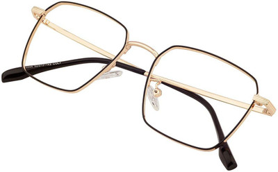 BLACK BURG Full Rim Square Frame(45 mm)