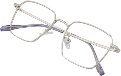 BLACK BURG Full Rim Square Frame(45 mm)