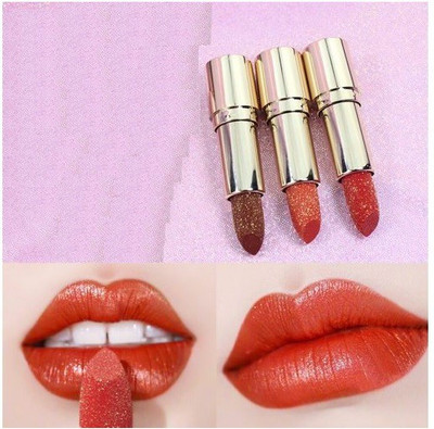 Latixmat NEW GOLDEN DUST SHIMMERY SHINY MULTI PURPOSE LIPSTICK(MULTI COLOR, 11.4 g)