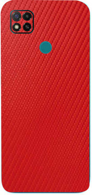 BugguSkin Redmi 9 Activ, redmi 9activ Mobile Skin(Ultra Super Red Carbon Fiber Skin With High Matte Finish., Mobile Skin (Back+Side+Camera))