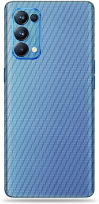 Satisfactory Oppo Reno 5 Pro Mobile Back Skin Mobile Skin(Transparent)