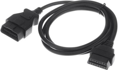 Xsentuals OBD-II 16Pin Extension Cable 1 meter length OBD Interface