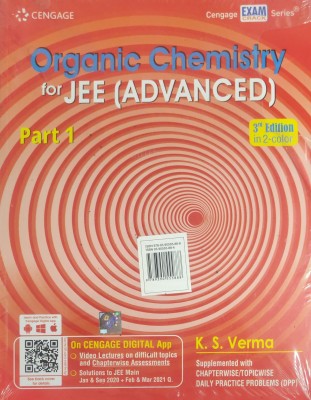 JEE Advanced Organic Chemistry Part I 3/E (2020-21)(Paperback, K.S Verma)