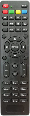 LipiWorld LED LCD Smart TV Remote Compatible for  Reconnect Remote Controller(Black)