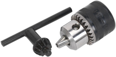 DUMDAAR Heavy duty 10mm Capacity Drill Chuck & Key Bit Capacity 1.5-10mm Thread 3/8-24 UNF