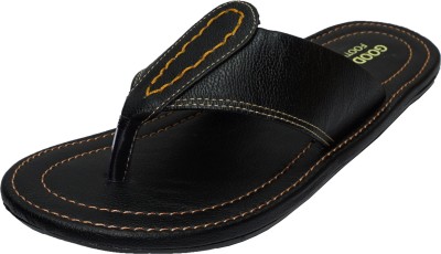 GoodFeel Men Sandals(Black , 8)