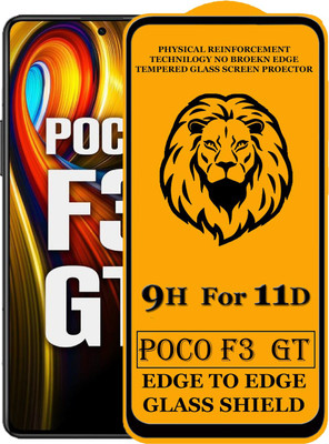 Dream Edge To Edge Tempered Glass for Poco F3 GT(Pack of 1)