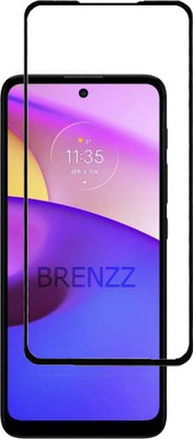 BRENZZ Edge To Edge Tempered Glass for Moto G31, Motorola Moto G31, Motorola G31(Pack of 1)