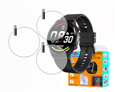 daffin Screen Guard for Fire-Boltt 360 Pro Smartwatch .(Pack of 3)