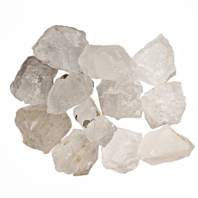 Raj Arts Natural Clear Quartz Rough Raw Stone 100 Grams Transparent Clear Quartz Raw Stones for Reiki Healing Crystal Rock Chunk Loose Gemstone Decorative Showpiece - 2 cm(Stone, White) Raj Arts Natural Clear Quartz Rough Raw Stone 100 Grams Transparent Clear Quartz Raw Stones for Reiki Healing Crystal Rock Chunk Loose Gemstone Decorative Showpiece - 2 cm(Stone, White)