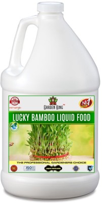 Garden King Lucky Bamboo Food Liquid Fertilizer, Premium Essential Liquid Fertilizer for the Best Growth of Lucky Bamboo Plants with Growth Nutrients and Charged Micro-Organism Fertilizer(1000 ml, Liquid)