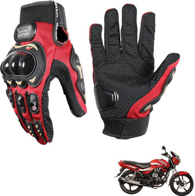 KOZDIKO PRO BIKER GLOVES RED FOR HERO ACHIEVER Riding Gloves(Black)