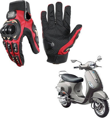 KOZDIKO Sports/Riding Gloves Red For Vespa 125 Riding Gloves(Multicolor)