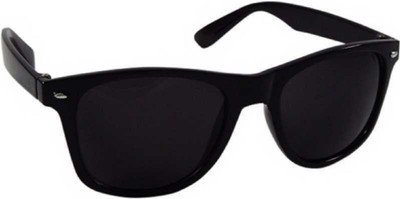 sunwear Wayfarer Sunglasses(For Men & Women, Black)