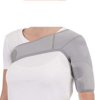 rsc healthcare Shoulder Support (Neo) for , Dislocated AC Joint, Shoulder Pain (Universal) Shoulder Support(Grey)