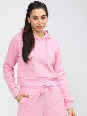 Tokyo Talkies Full Sleeve Solid Women Sweatshirt