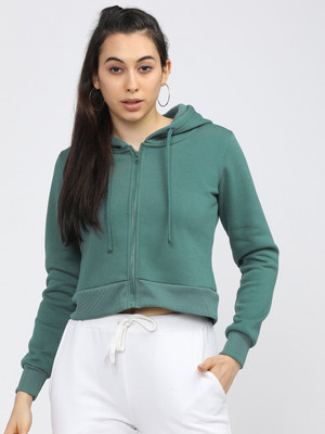 Tokyo Talkies Full Sleeve Solid Women Sweatshirt