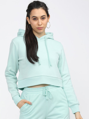 Tokyo Talkies Full Sleeve Solid Women Sweatshirt