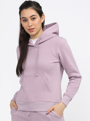 Tokyo Talkies Full Sleeve Solid Women Sweatshirt