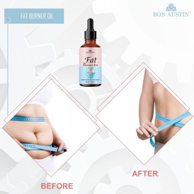 Bon Austin Premium Fat Burner Fat loss fat go slimming weight loss body fitness oil Shape Up Slimming Oil For Stomach, Hips & Thigh(30 ml)(30 ml)