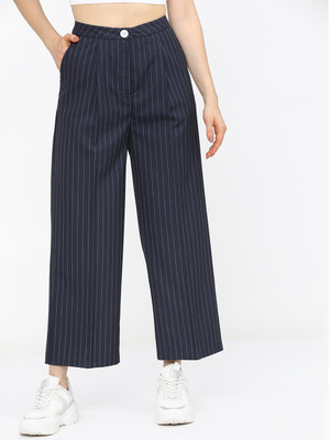 Tokyo Talkies Flared Women Multicolor Trousers