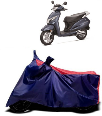 AutoKick Two Wheeler Cover for Honda(Activa 125, Blue, Red)