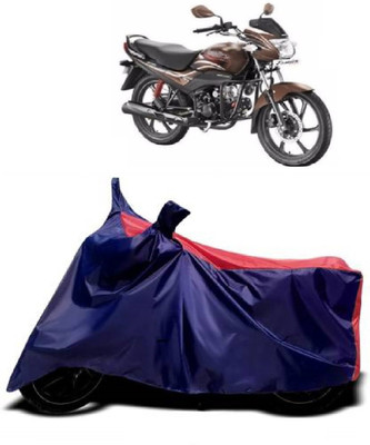 AutoKick Two Wheeler Cover for Hero(Passion, Blue, Red)