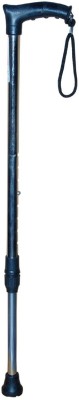 KENKO mobility i-2WS CHROME AND BLACK WALKING STICK WITH SUPPORT ,height adjusale Walking Stick