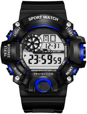 sasha traders WR-M30 ARMY Multi-Function Stylish Sports Militaries New Arrival Silicone Strap Digital Pack of 1 Combo Men And Boys These Watches comes with a Trendy Look dial. The dial is protected by a glass and has a strap for added comfort with Precious Finishing. This watch is highly used for Ca