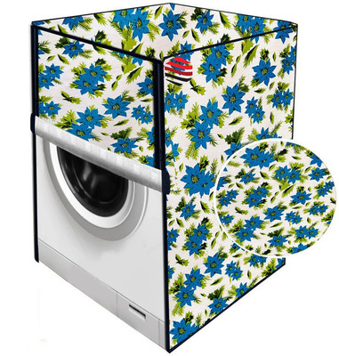 Delideal Front Loading Washing Machine  Cover(Width: 69 cm, Blue, Green)