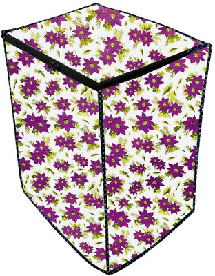 Delideal Semi-Automatic Washing Machine  Cover(Width: 83 cm, Purple, Green)