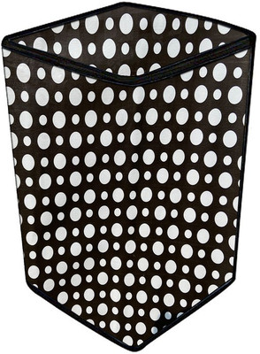 Delideal Top Loading Washing Machine  Cover(Width: 59 cm, Black, White)